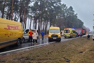 Potężny karambol na DK nr 15 pod Toruniem. Zdjęcia z miejsca wypadku