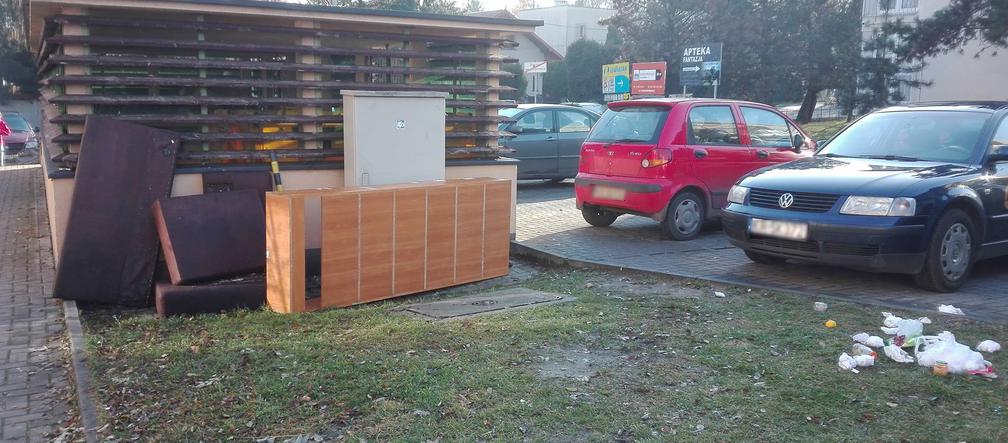 Stare meble, telewizory i lodówki zalegają na krakowskich osiedlach [AUDIO]