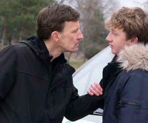 	M jak miłość odcinek 1862. Święcicki (Artur Paczesny), Kacper (Bartosz Ziewiec)