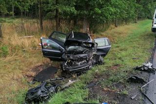 Siedem osób rannych, lądowały trzy śmigłowce. Wypadek pod Lesznem