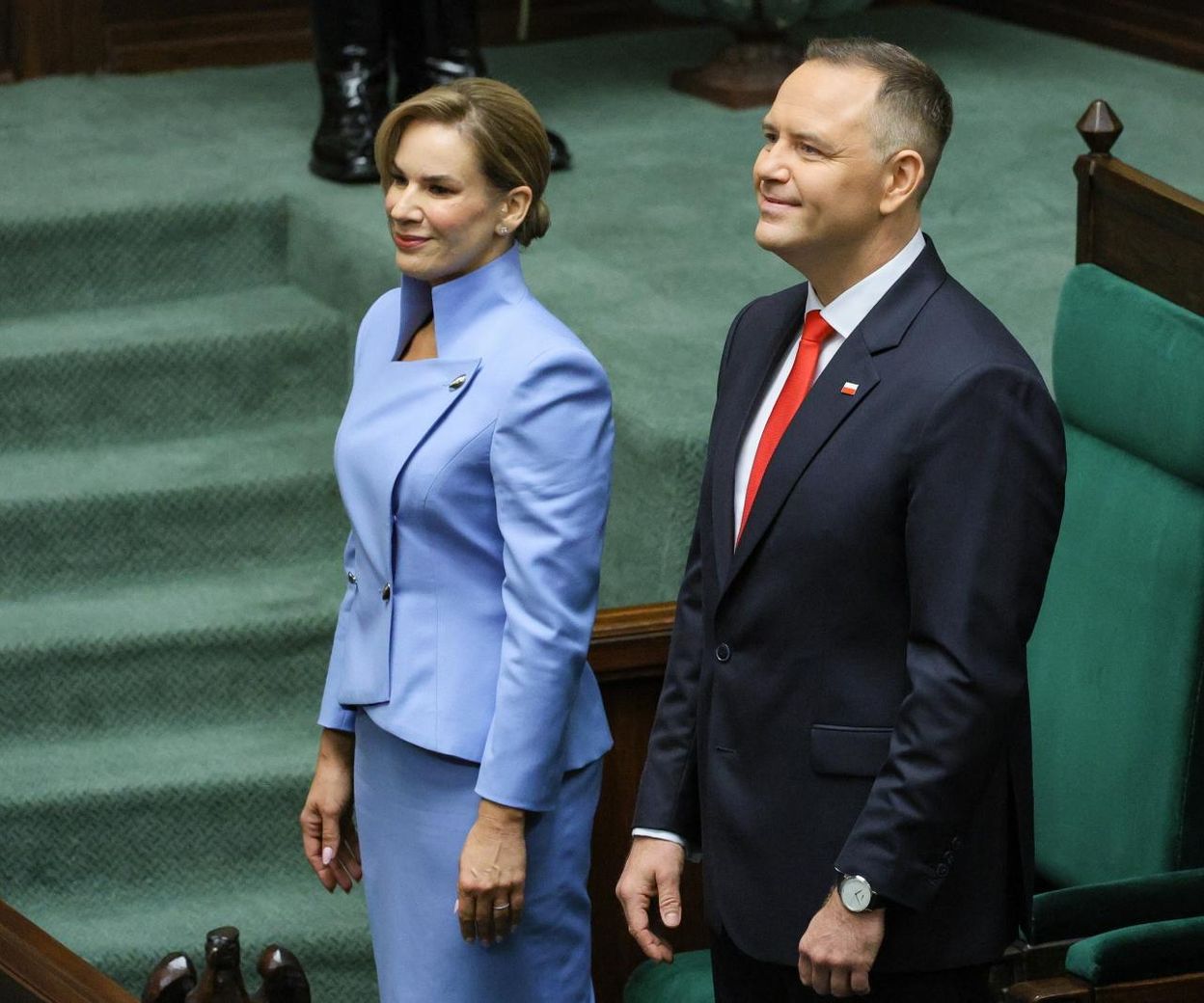 Karol Nawrocki złożył przysięgę. Zakończył ją słowami "Tak mi dopomóż Bóg". Nie każd…