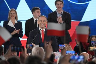 Sztab wyborczy Karola Nawrockiego w Warszawie