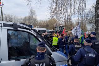 Protest rolników w Hrubieszowie przedłużony