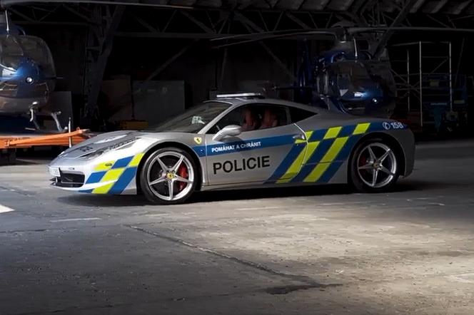 Czeska policja jeździ Ferrari. Wcześniej autem jeździł przestępca