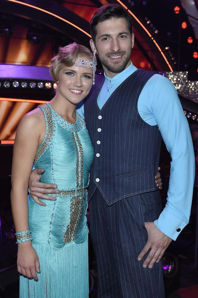 Agnieszka Kaczorowska i Rafał Maślak