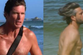 Olivier Janiak jak David Hasselhoff na plaży nad Bałtykiem