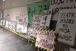 Protest w Teatrze Polskim