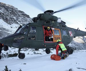 Wojskowy Sokół w Tatrach. Ratownicy TOPR ze wsparciem z Powidza