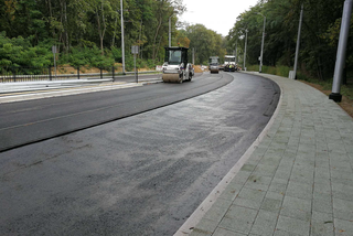 Postępy prac na budowie ul. Arkońskiej