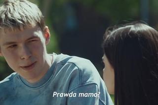 M jak miłość odc. 1813 nowy sezon po wakacjach. Basia (Karina Woźniak), Michał (Igor Pawłowski)