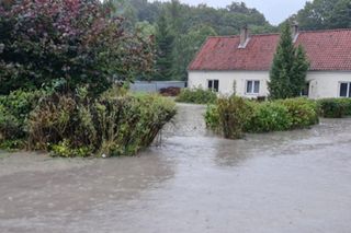 Woda zalała Tolkmicko