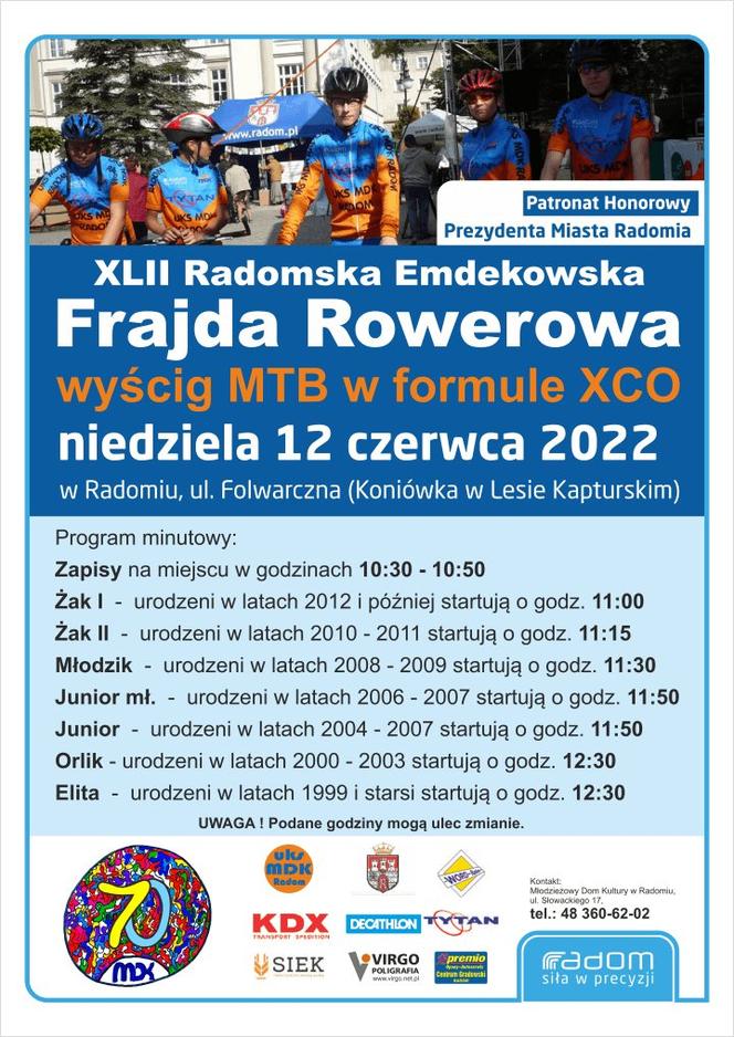 Przed nami MDK-owska Frajda Rowerowa!