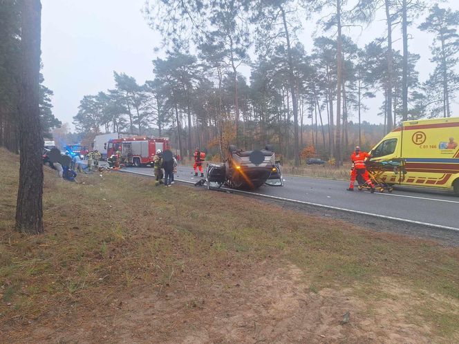 Koszmarny wypadek na DK10 pod Bydgoszczą! Jest nagranie z momentu zderzenia [WIDEO]