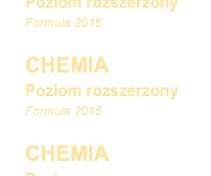 Matura 2024: chemia rozszerzona w formule 2015 - arkusze CKE i sugerowane odpowiedzi