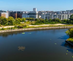 Port Praski w Warszawie z lotu ptaka