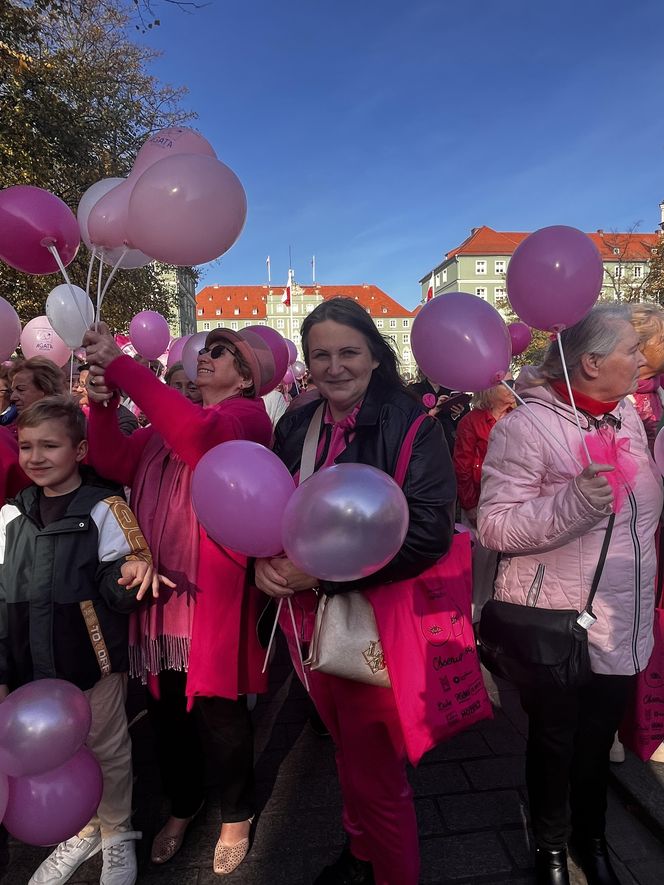 Marsz Różowej Wstążki w Szczecinie 2024