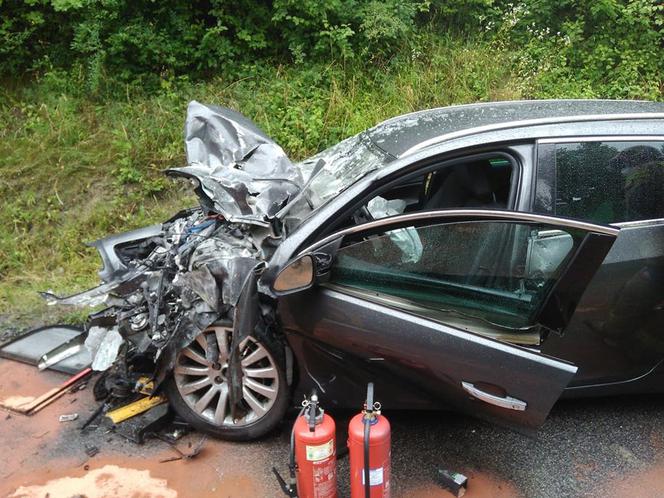 Wypadek w Kwiatonowicach! Zderzenie autobusu i osobówki