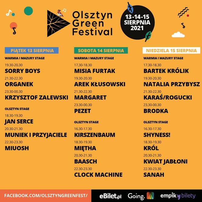 Program Olsztyn Green Festival 2021