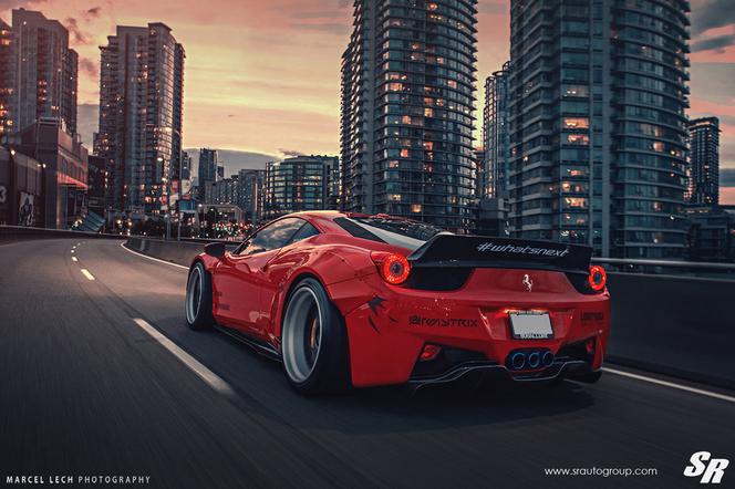 Ferrari 458 Italia po tuningu Liberty Walk Performance