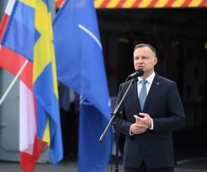 Prezydent Andrzej Duda w Gdyni