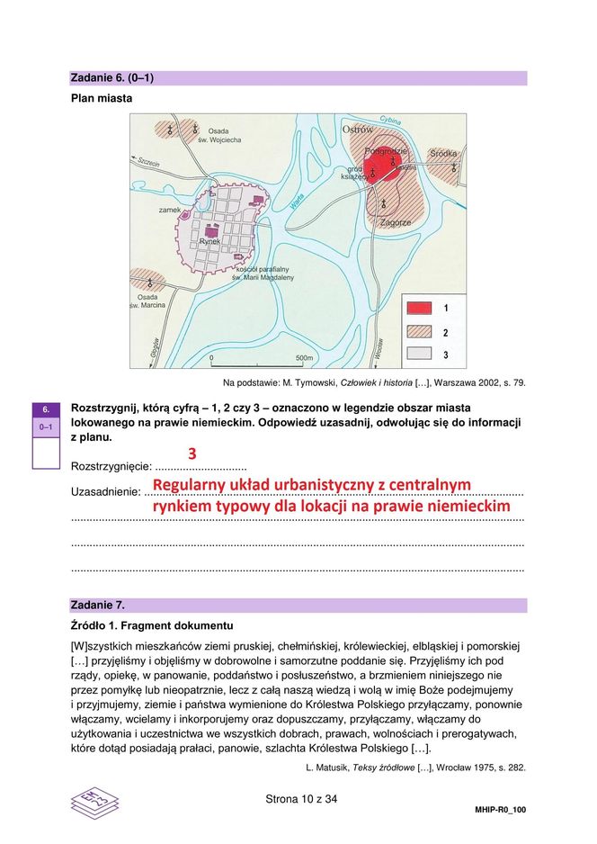 Matura historia 2025: Odpowiedzi i arkusze CKE [19.05.2025] nowa formuła 2023	