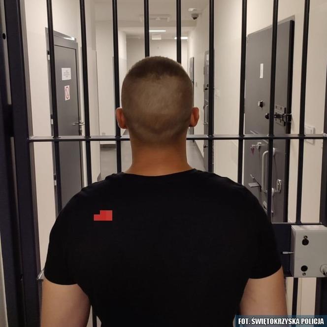 W samej bieliźnie wyskoczył przez okno. Policja zatrzymała dilera ze Skarżyska