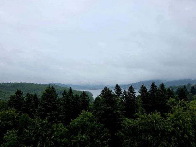 Kawiarnia Widokowa w Polańczyku Perła Bieszczadów.