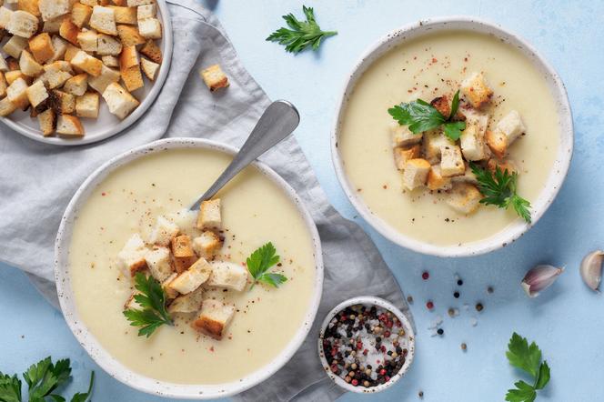 Zupa krem z pietruszki - pietruszkowy krem palce lizać