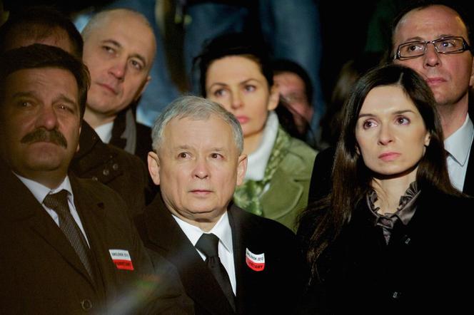 Jarosław Kaczyński, Marta Kaczyńska, Marsz Pamięci, rocznica katastrofy