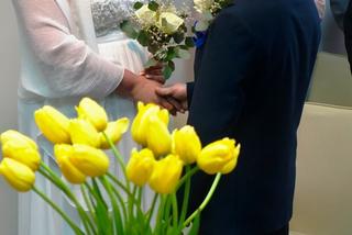 Para z OSP Wąchock na ślubnym kobiercu