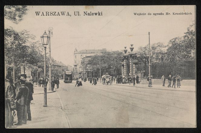 Dawna ulica Nalewki w Warszawie