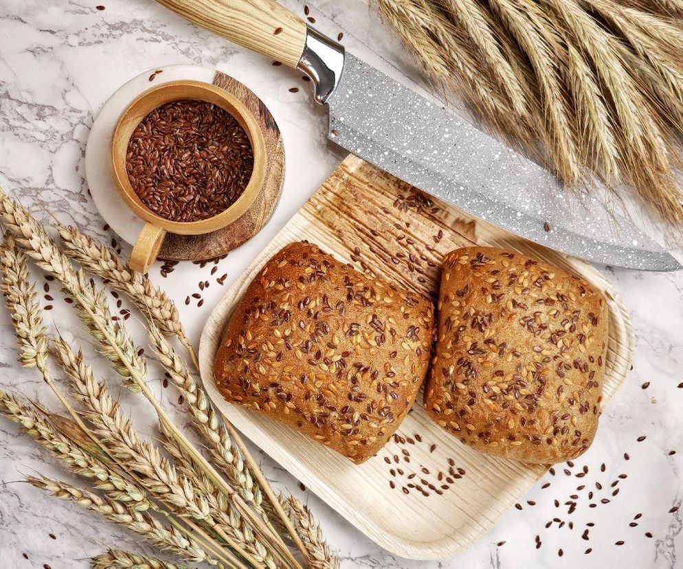 bułki z serkiem wiejskim