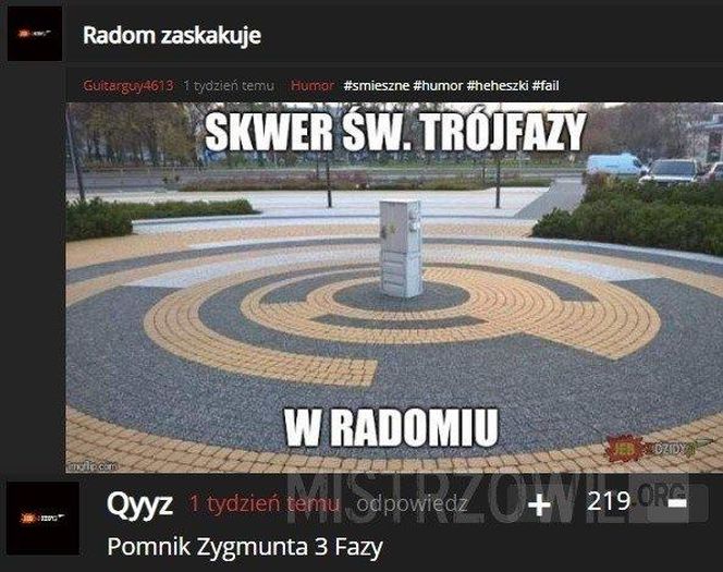 MEMY o Radomiu