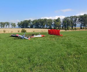 Katastrofa samolotu pod Żywcem. Nie żyją dwie osoby