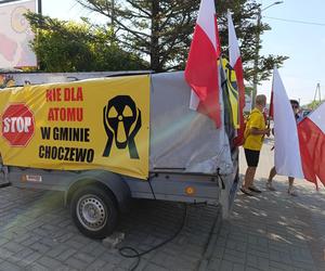 Protest Bałtyckie SOS w Gminie Choczewo 30 sierpnia 2024