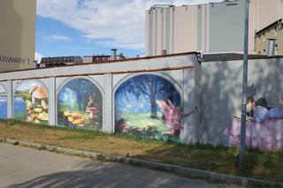 Bajkowy mural w Bydgoszczy