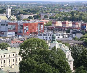 Panorama Lublina z najwyższego punktu widokowego w mieście - Wieży Trynitarskiej