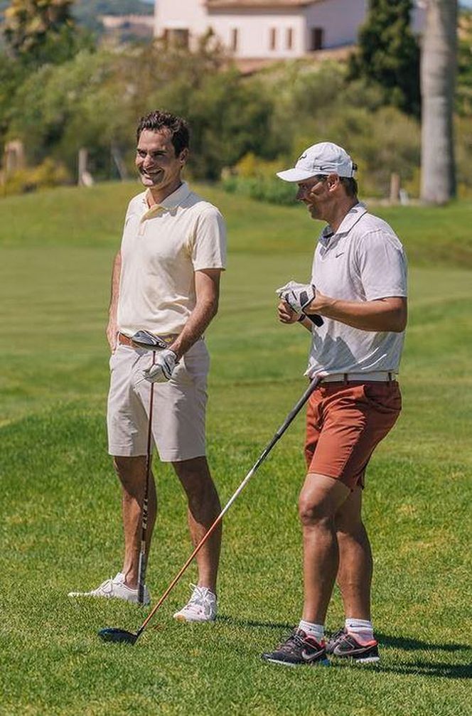 Roger Federer i Rafael Nadal na Majorce