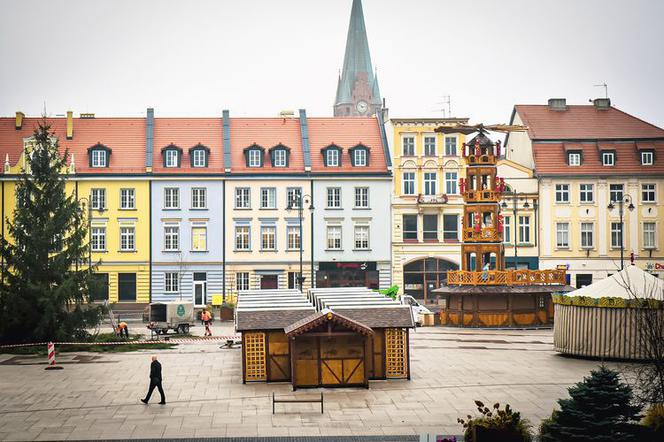 W centrum Bydgoszczy jest już wielka choinka! 