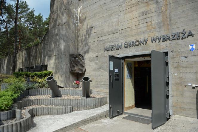 Wejście do Muzeum Obrony Wybrzeża