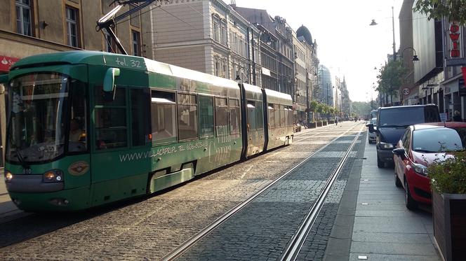 Wypadek na 3 Maja w Katowicach: Zderzyły się dwa tramwaje