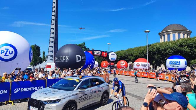 81. Tour de Pologne wystartował z Wrocławia! Rozpoczął się wielki wyścig na drogach Dolnego Śląska 