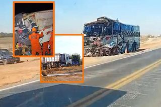 Tragiczne zderzenie autobusu z ciężarówką! 11 osób nie żyje, dziesiątki rannych