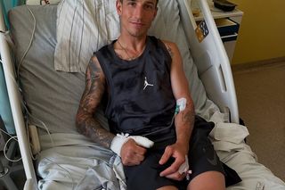 Piotr Pawlicki po wypadku 