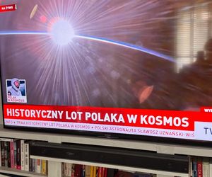 Tak gwiazdy reagują na lot Polaka w kosmos