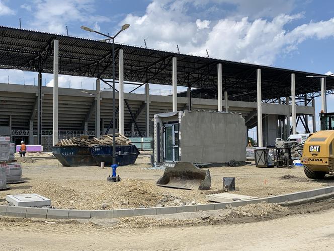 Stadion Miejski w Katowicach jest na ukończeniu. Najnowsze zdjęcia z czerwca