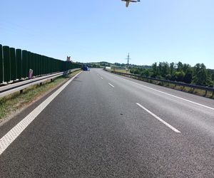 Poważny wypadek na autostradzie A4 koło Tarnowa. Lądował śmigłowiec LPR