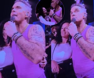 Robbie Williams wybrał Marię z Tarnowskich Gór! Polka utonęła w jego objęciach