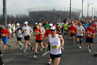 W niedzielę Półmaraton Warszawski, biegacze zablokują stolicę
