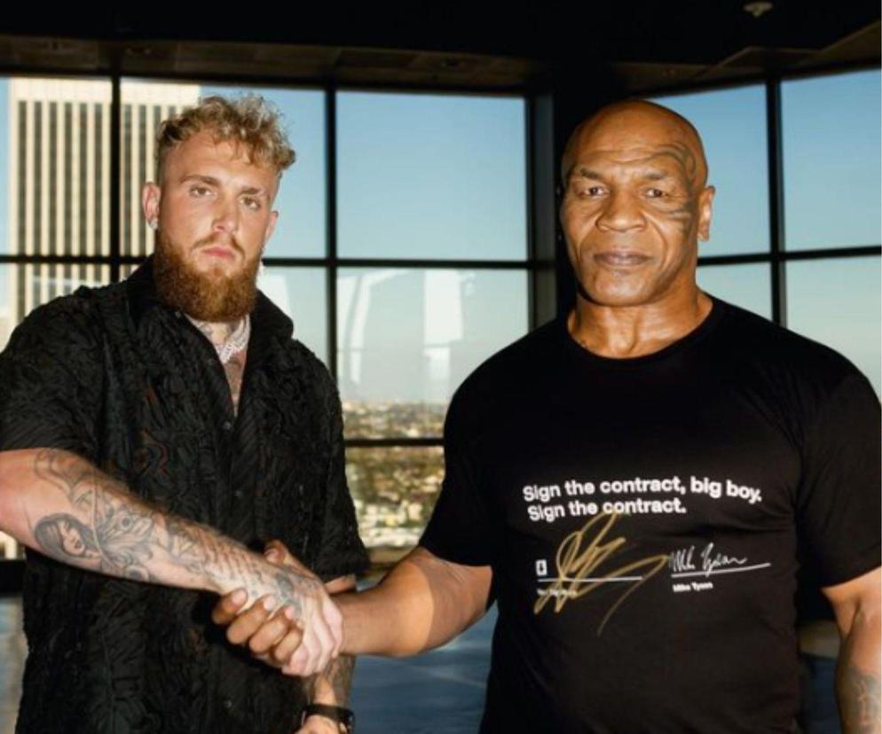 Jake Paul i Mike Tyson